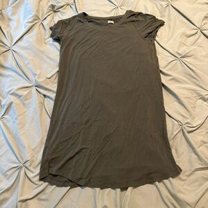 Hollister Green Mini Dress T-Shirt Style
